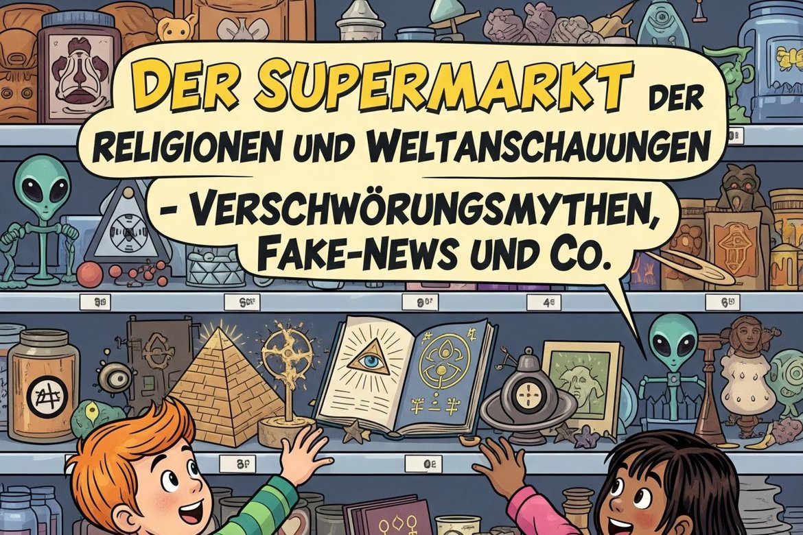Der Supermarkt der Religionen und Weltanschauungen. Verschwörungsmythen, Fake News & Co.